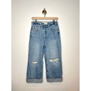 Universal Thread Cropped Vintage Wide Leg Denim